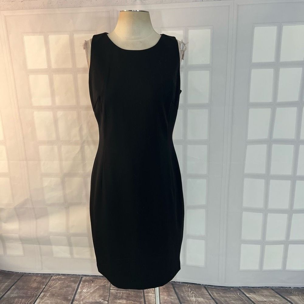 The Limited NWT classic black sleeveless business professional sheath dress size